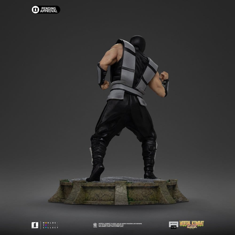 Mortal Kombat Estatua 1/10 Art Scale Smoke 21 cm