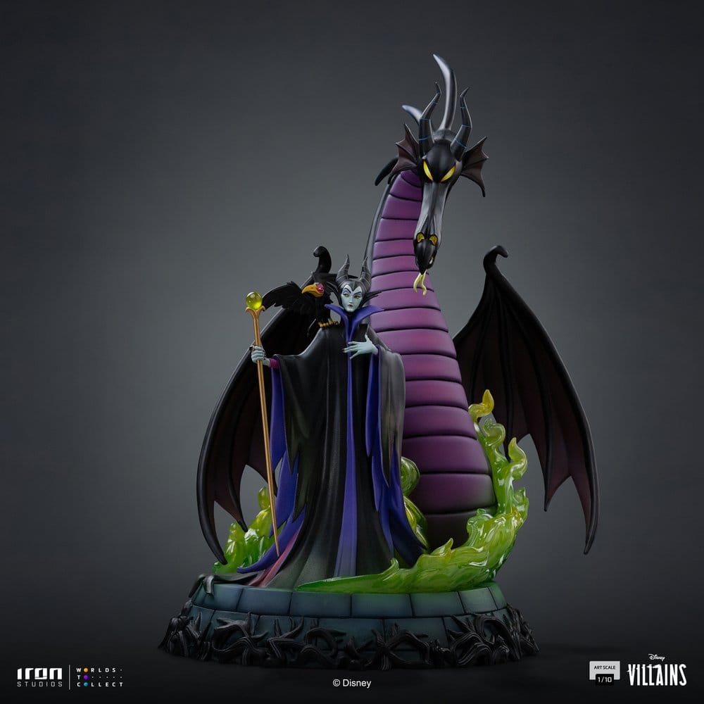 Disney Villains Estatua 1/10 Art Scale Maleficent 40 cm