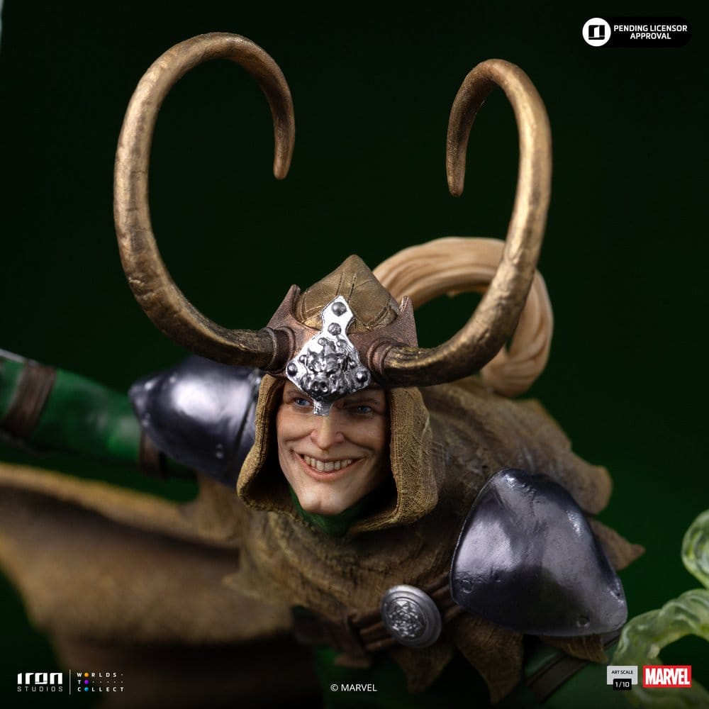 Marvel Comics Estatua 1/10 Art Scale Loki 28 cm