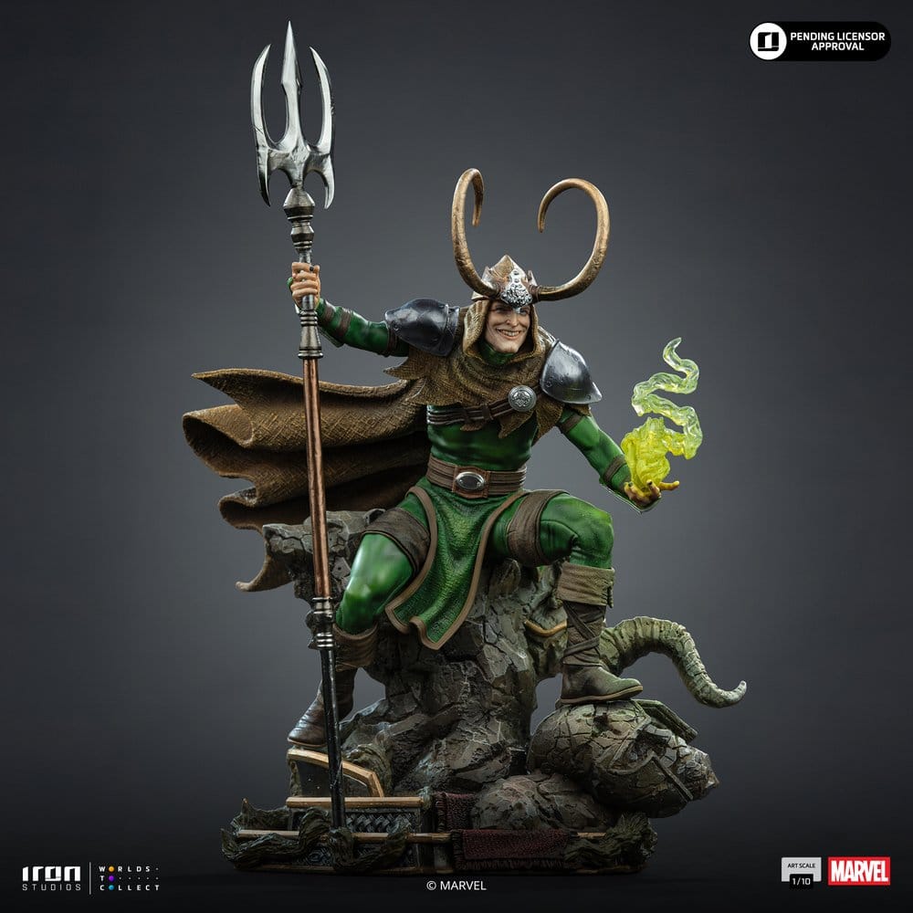 Marvel Comics Estatua 1/10 Art Scale Loki 28 cm