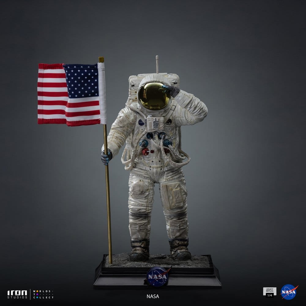NASA Estatua 1/4 Legacy Replica Apollo 11 Astronaut 58 cm