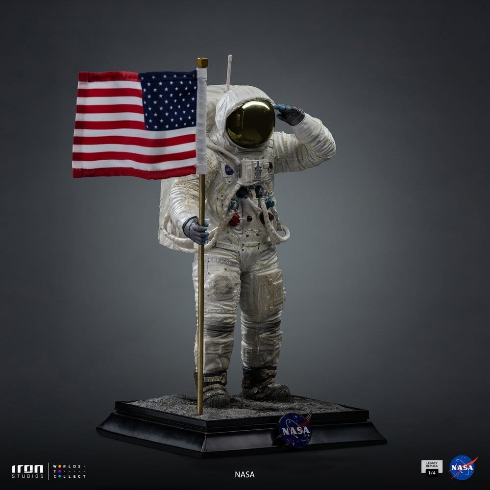 NASA Estatua 1/4 Legacy Replica Apollo 11 Astronaut 58 cm