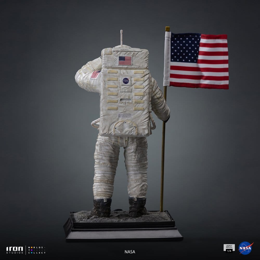 NASA Estatua 1/4 Legacy Replica Apollo 11 Astronaut 58 cm