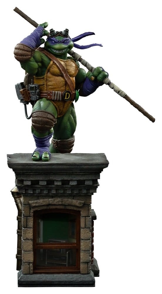 Tortugas Ninja Estatua 1/10 Art Scale Donatello Unleashed 32 cm