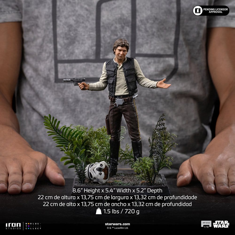 Star Wars Estatua 1/10 Art Scale Han Solo (Episode VI) 22 cm