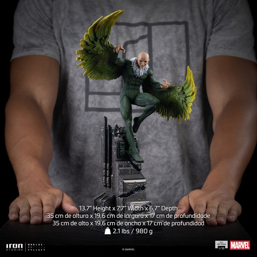 Marvel Comics Estatua 1/10 BDS Art Scale Vulture (Spider-Man vs Villains Diorama) 35 cm