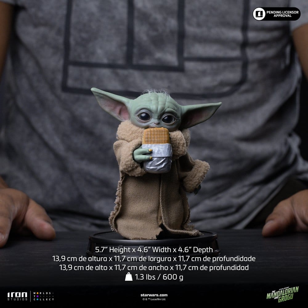 The Mandalorian & Grogu Grogu Collection Estatua Grogu Food Cart Snack