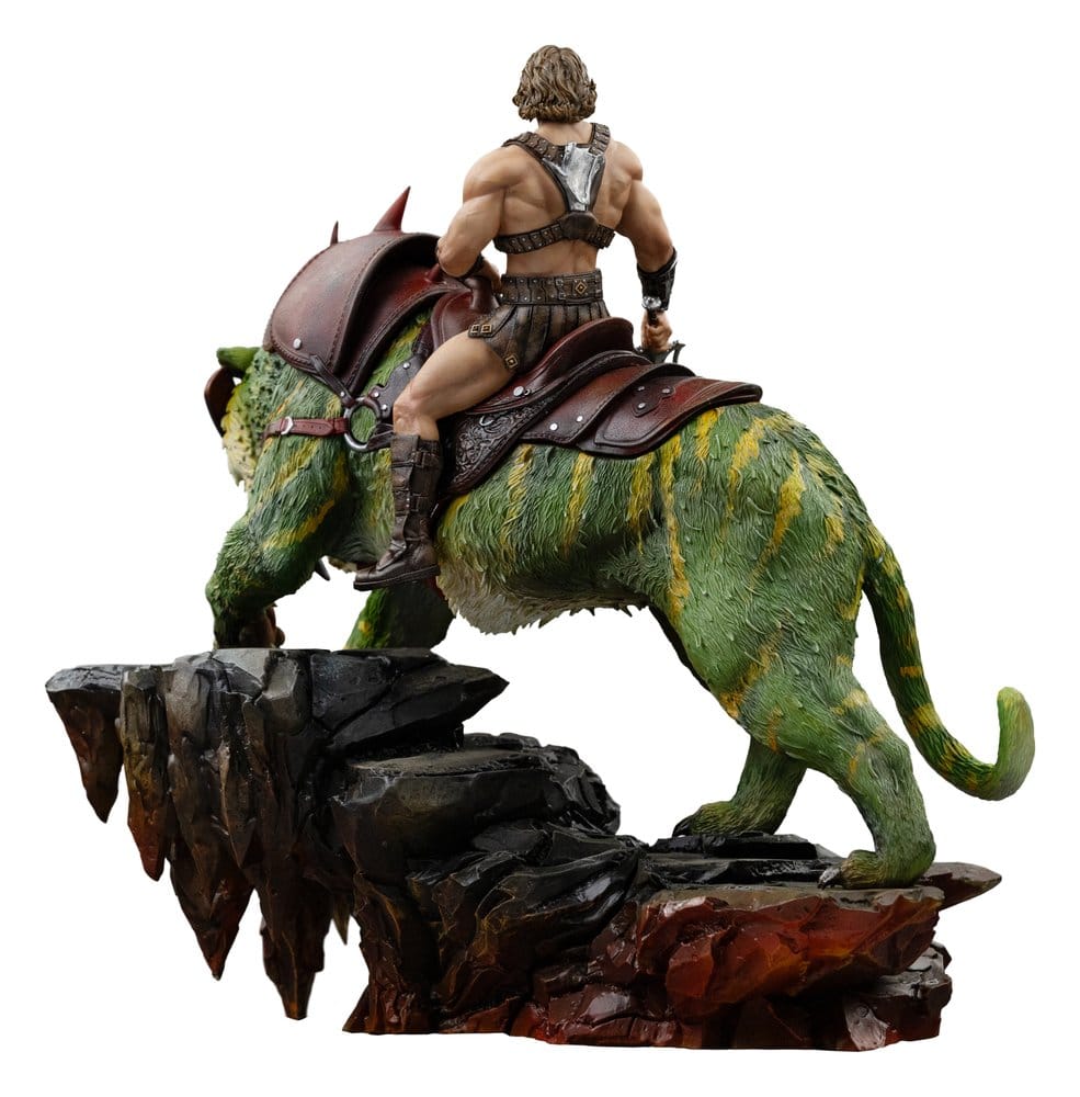 Masters of the Universe Estatua 1/10 Art Scale He-Man and Battle Cat 33 cm