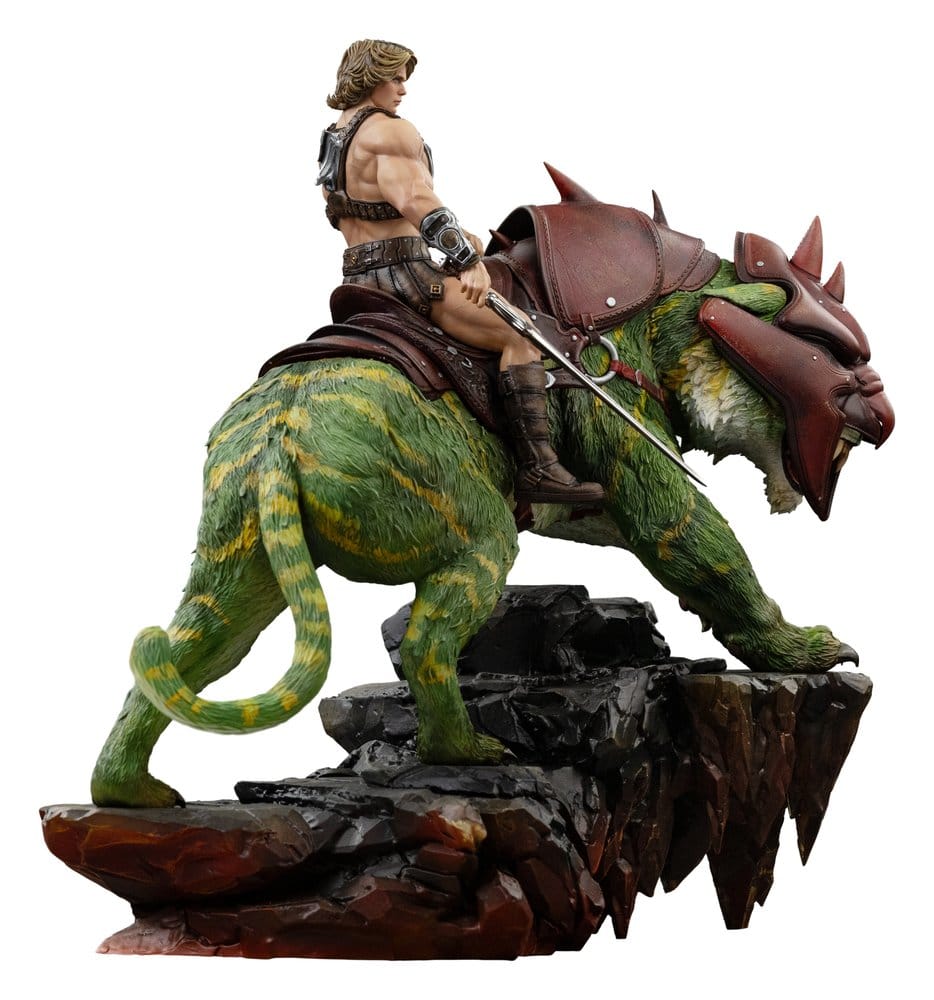 Masters of the Universe Estatua 1/10 Art Scale He-Man and Battle Cat 33 cm