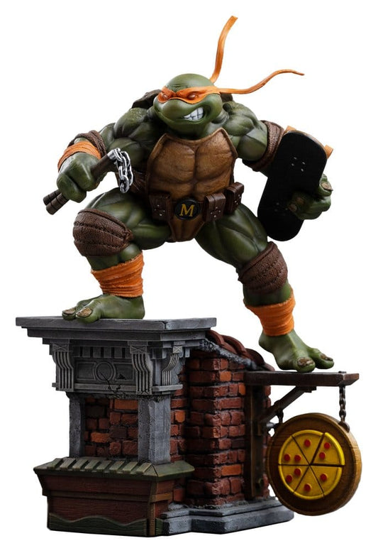 Teenage Mutant Ninja Turtles Estatua 1/10 Art Scale Michelangelo Unleashed 24 cm