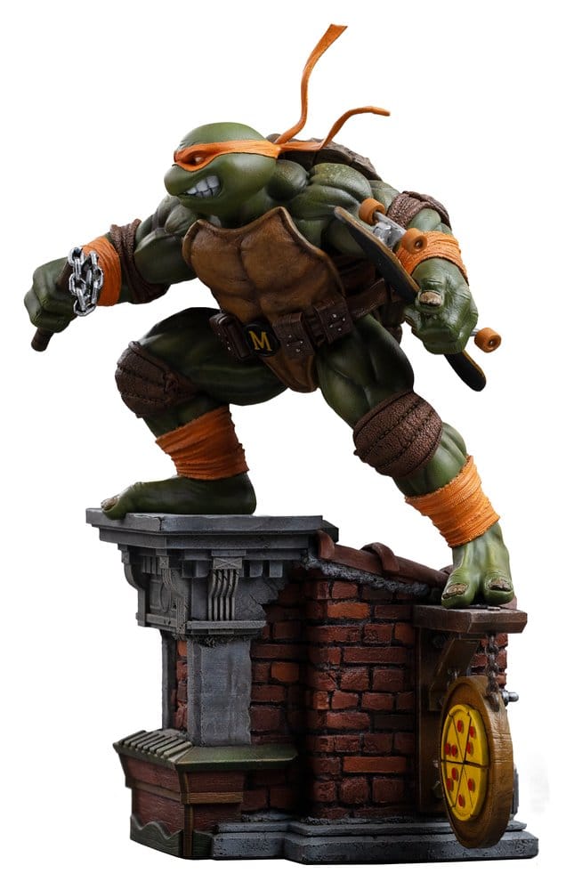 Teenage Mutant Ninja Turtles Estatua 1/10 Art Scale Michelangelo Unleashed 24 cm