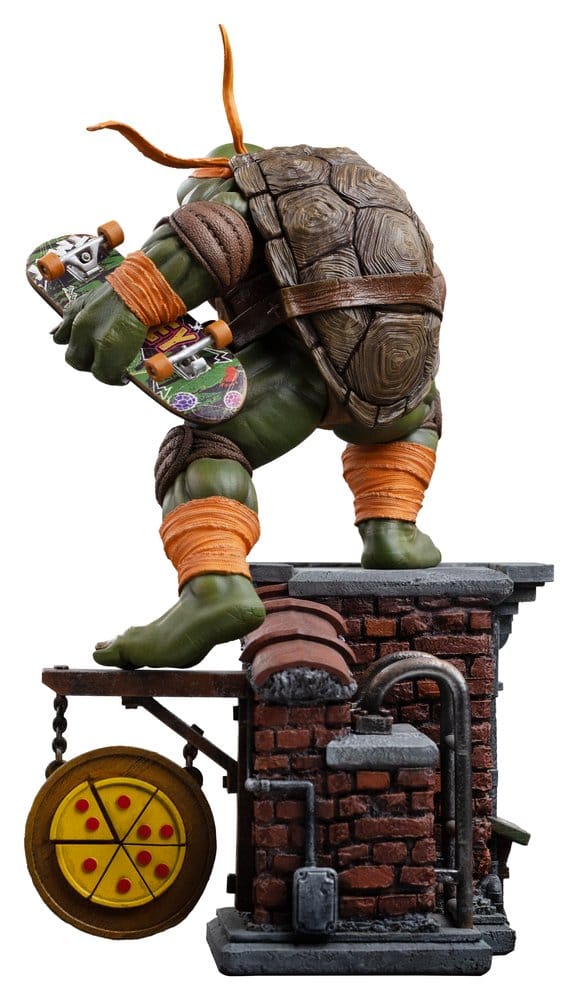 Teenage Mutant Ninja Turtles Estatua 1/10 Art Scale Michelangelo Unleashed 24 cm