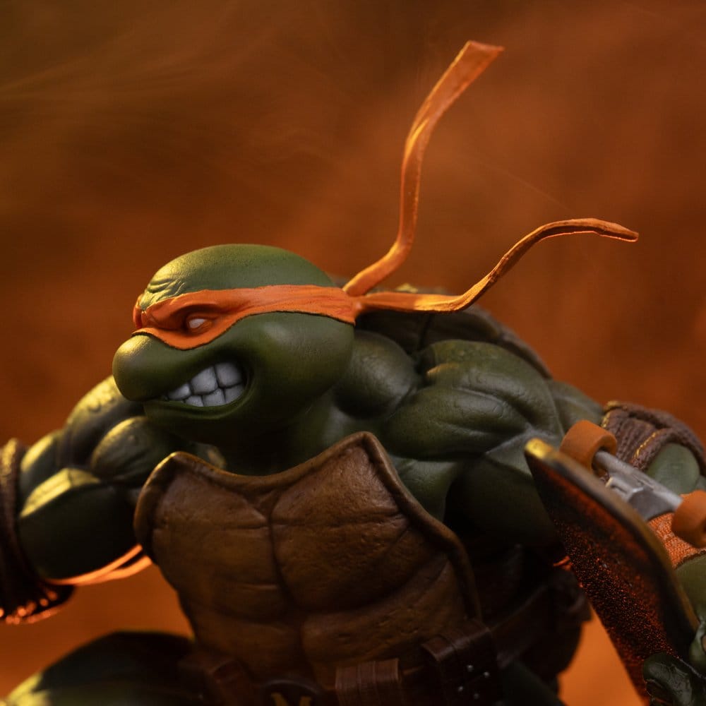 Teenage Mutant Ninja Turtles Estatua 1/10 Art Scale Michelangelo Unleashed 24 cm