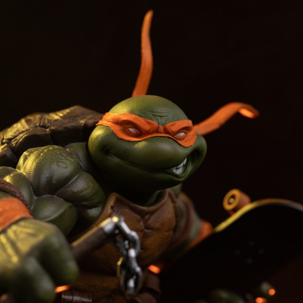 Teenage Mutant Ninja Turtles Estatua 1/10 Art Scale Michelangelo Unleashed 24 cm
