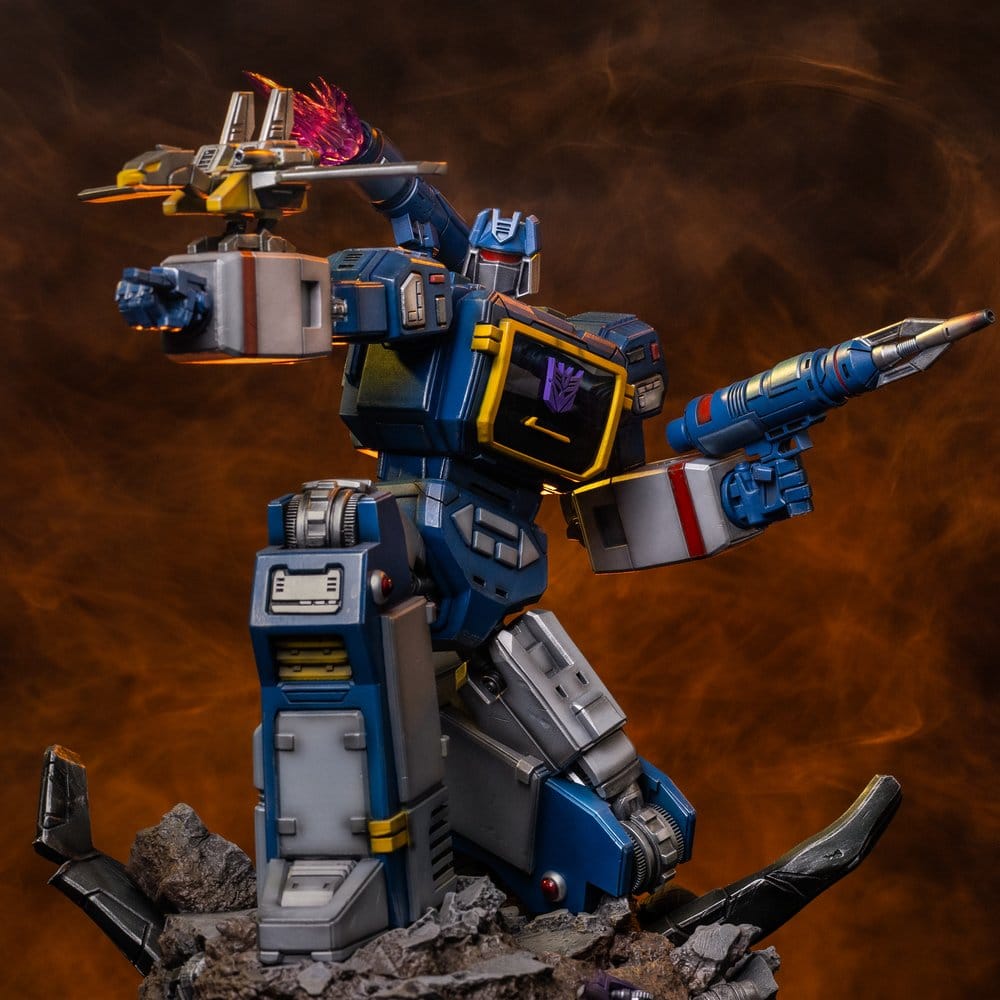 Transformers Estatua 1/20 Demi Scale Soundwave 29 cm