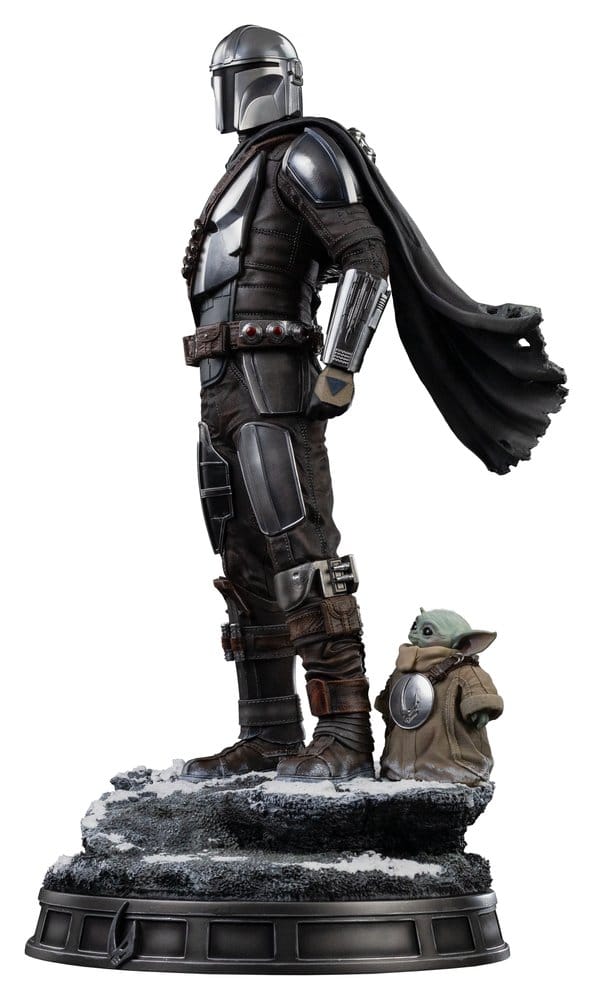 The Mandalorian & Grogu Estatua 1/4 Legacy Replica The Mandalorian and Grogu 57 cm