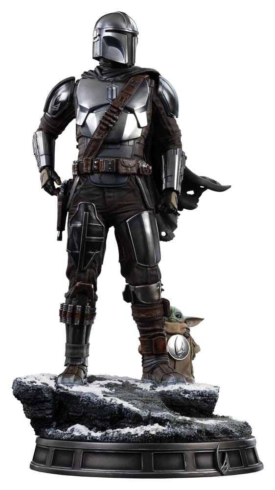 The Mandalorian & Grogu Estatua 1/4 Legacy Replica The Mandalorian and Grogu 57 cm