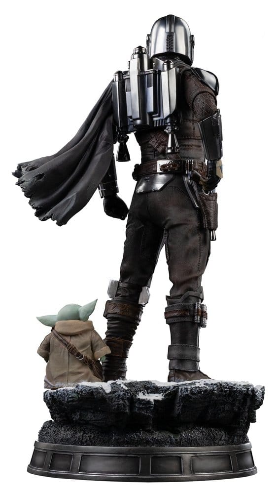 The Mandalorian & Grogu Estatua 1/4 Legacy Replica The Mandalorian and Grogu 57 cm