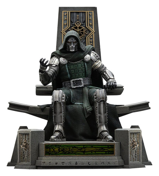 Avengers: Doomsday Estatua 1/10 Art Scale Doctor Doom on Throne 22 cm