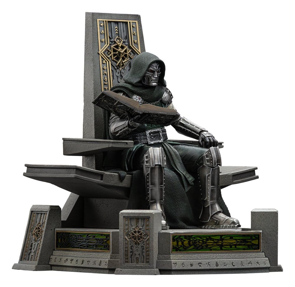 Avengers: Doomsday Estatua 1/10 Art Scale Doctor Doom on Throne 22 cm