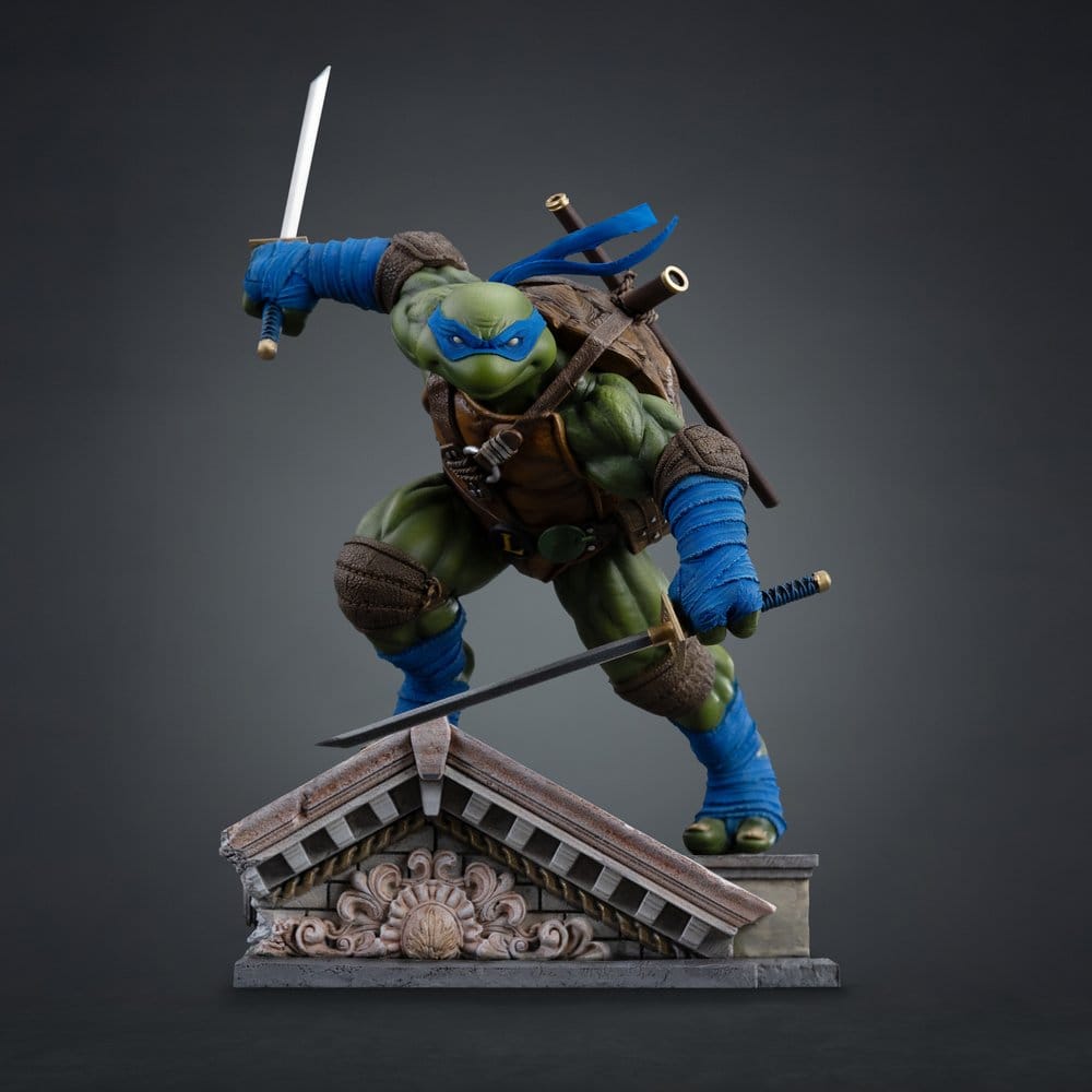 Las Tortugas Ninja Estatua 1/10 Art Scale Leonardo Unleashed 22 cm
