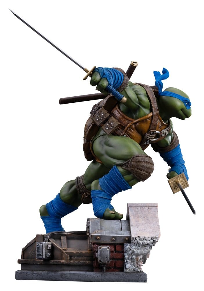 Las Tortugas Ninja Estatua 1/10 Art Scale Leonardo Unleashed 22 cm