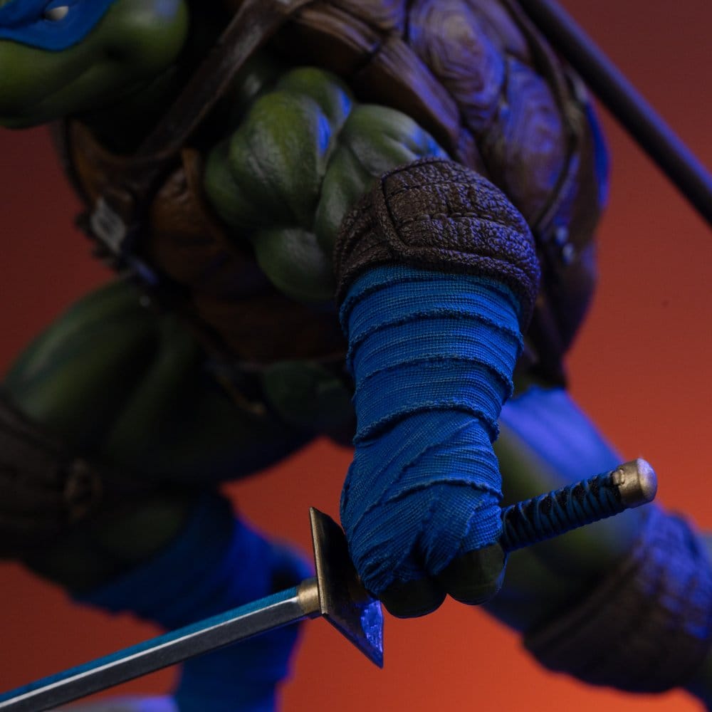 Las Tortugas Ninja Estatua 1/10 Art Scale Leonardo Unleashed 22 cm