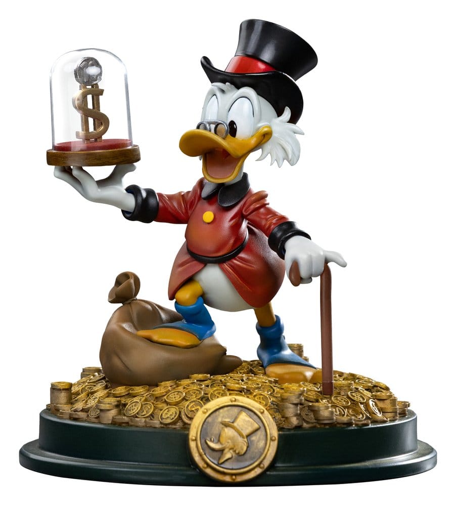 Duck Tales Estatua 1/10 Art Scale Uncle Scrooge McDuck 17 cm