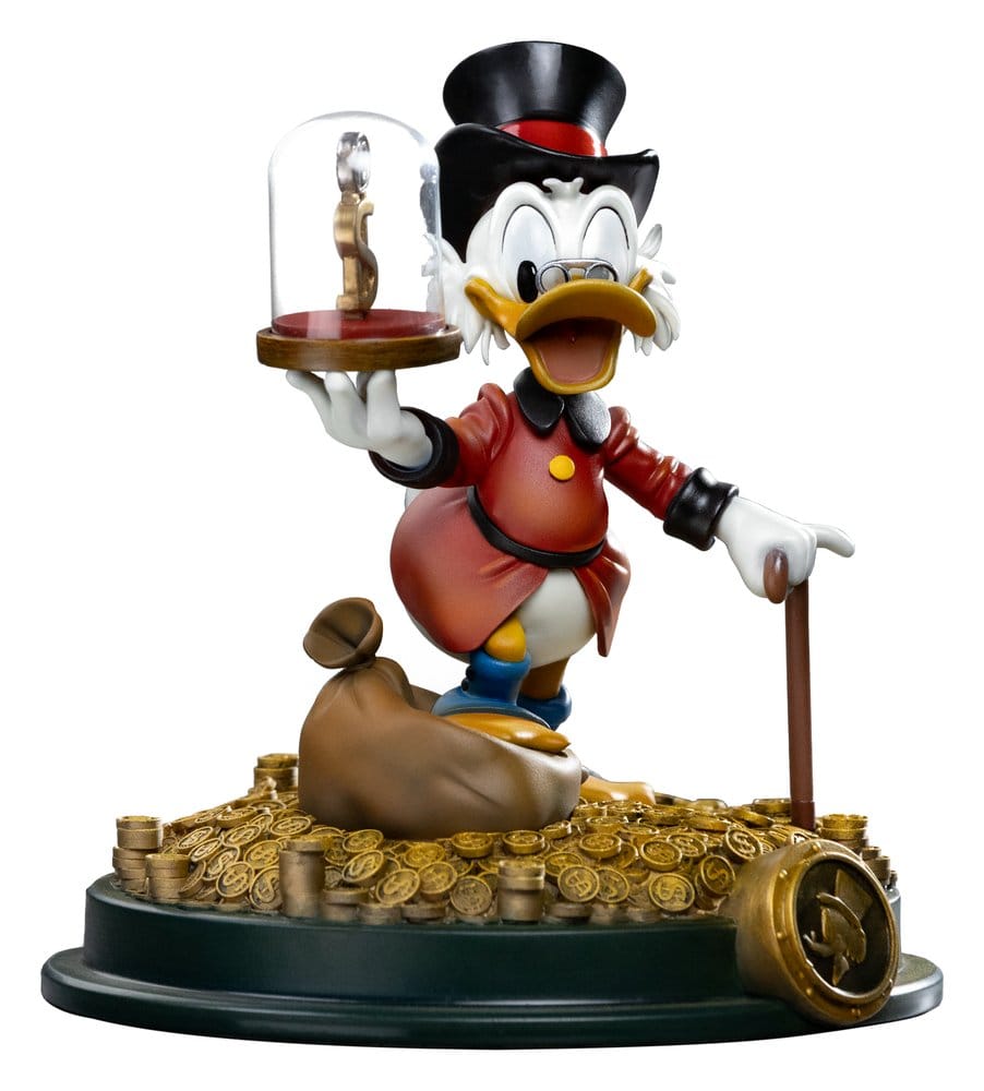 Duck Tales Estatua 1/10 Art Scale Uncle Scrooge McDuck 17 cm