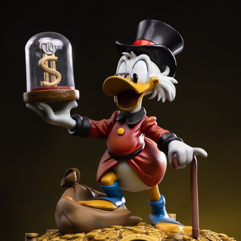 Duck Tales Estatua 1/10 Art Scale Uncle Scrooge McDuck 17 cm