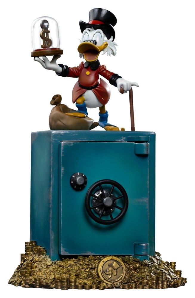 Duck Tales Estatua 1/10 Art Scale Uncle Scrooge McDuck and Nephews 30 cm