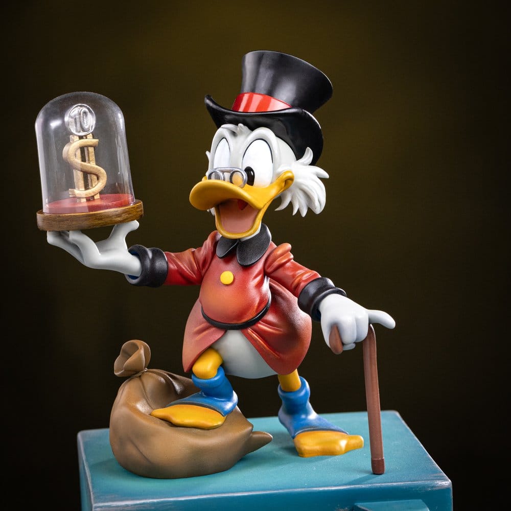 Duck Tales Estatua 1/10 Art Scale Uncle Scrooge McDuck and Nephews 30 cm