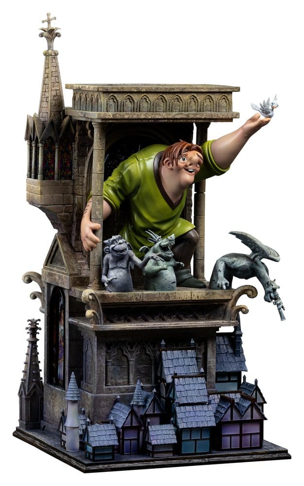 El Jorobado de Notre Dame Estatua 1/10 Art Scale Quasimodo 37 cm