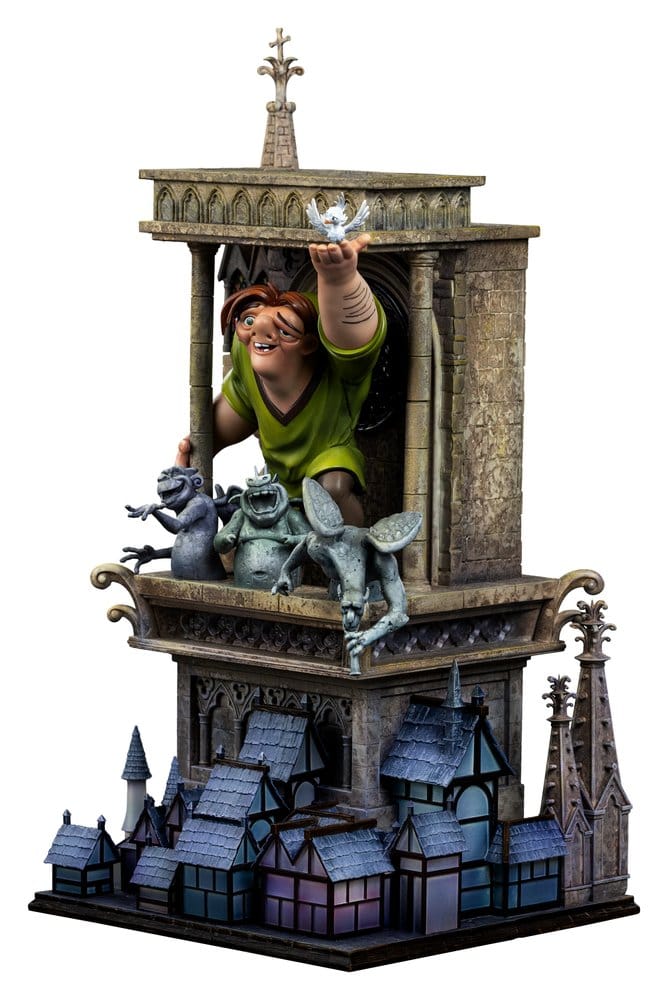 El Jorobado de Notre Dame Estatua 1/10 Art Scale Quasimodo 37 cm