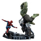Marvel Comics Estatua 1/10 Art Scale Spider-Man vs Hulk 38 cm