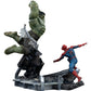 Marvel Comics Estatua 1/10 Art Scale Spider-Man vs Hulk 38 cm