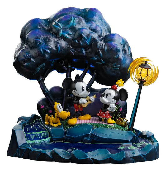 Disney Classics Estatua 1/10 Art Scale Mickey, Minnie y Pluto 31 cm