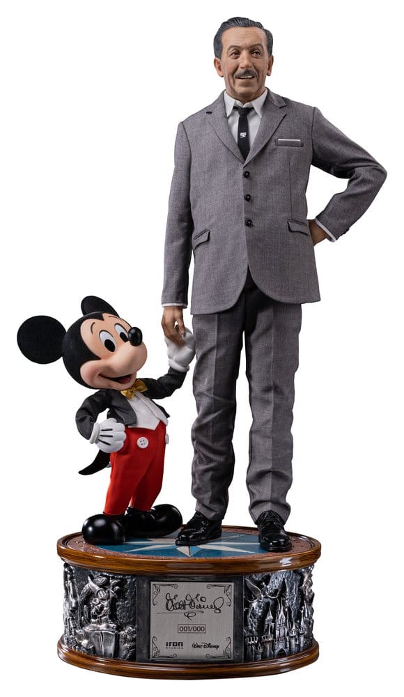 Disney Classics Estatua 1/4 Legacy Replica Walt Disney & Mickey Mouse 59 cm