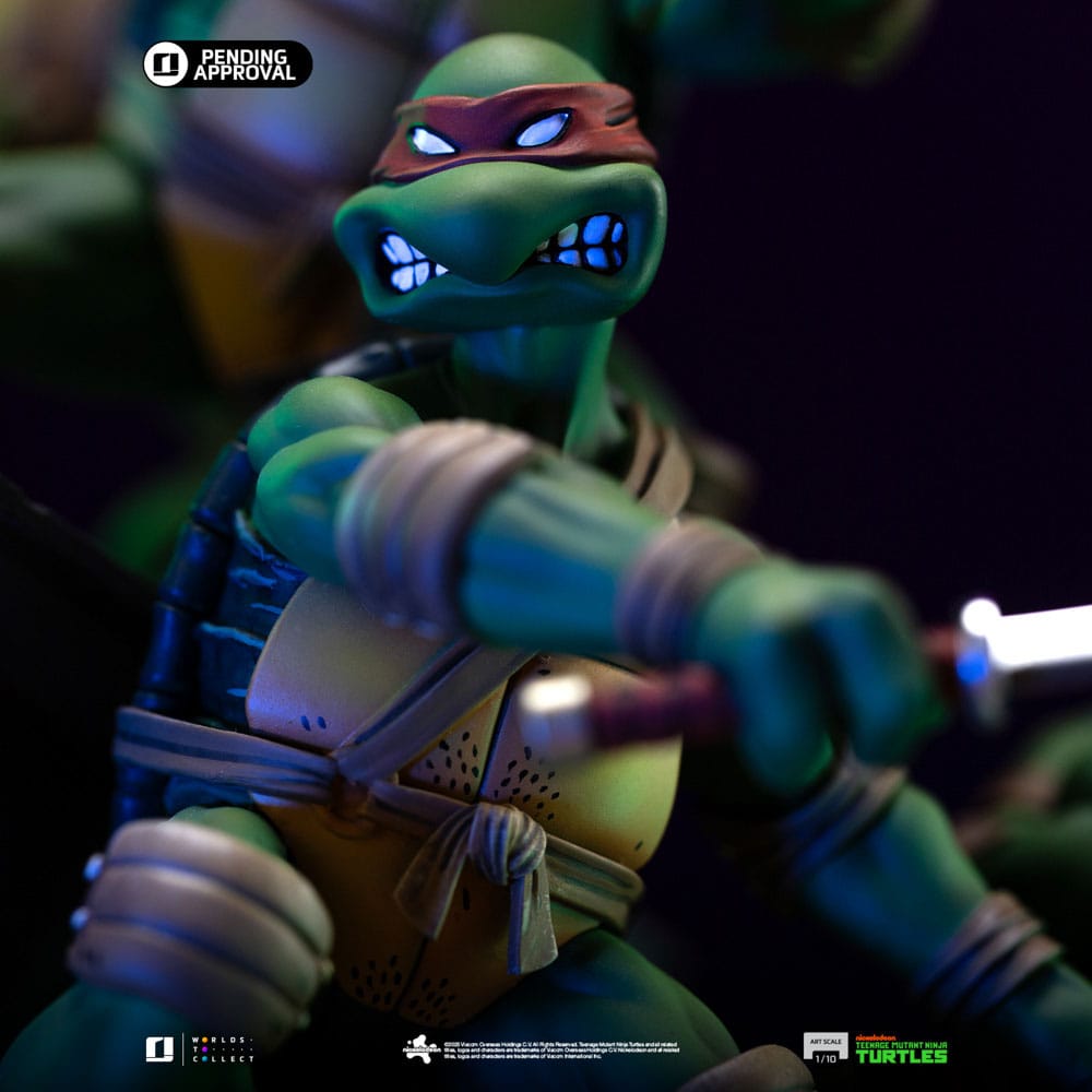 Teenage Mutant Ninja Turtles Estatua 1/10 Art Scale Teenage Mutant Ninja Turtles Kevin Eastman Version 24 cm