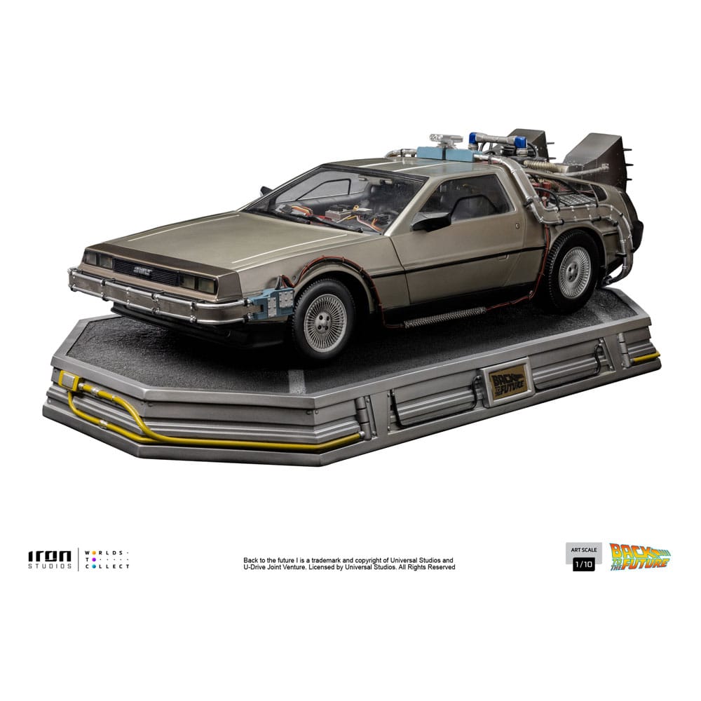 Regreso al Futuro Estatua 1/10 Art Scale DeLorean 53 cm