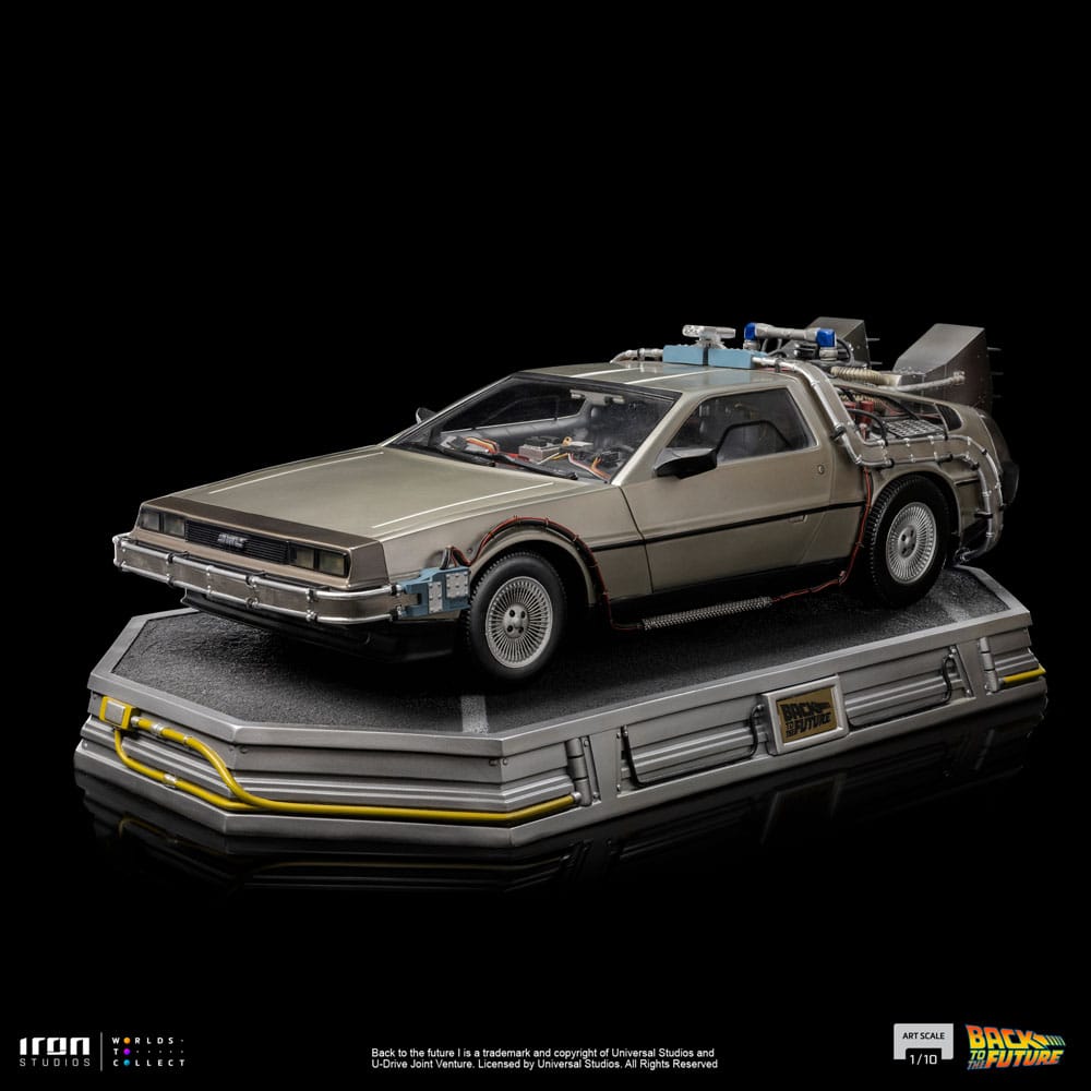 Regreso al Futuro Estatua 1/10 Art Scale DeLorean 53 cm