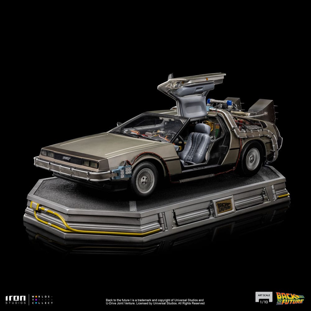 Regreso al Futuro Estatua 1/10 Art Scale DeLorean 53 cm