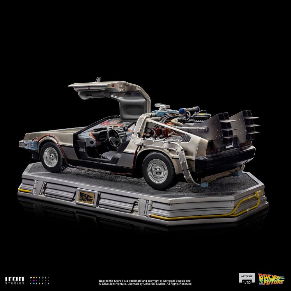 Regreso al Futuro Estatua 1/10 Art Scale DeLorean 53 cm