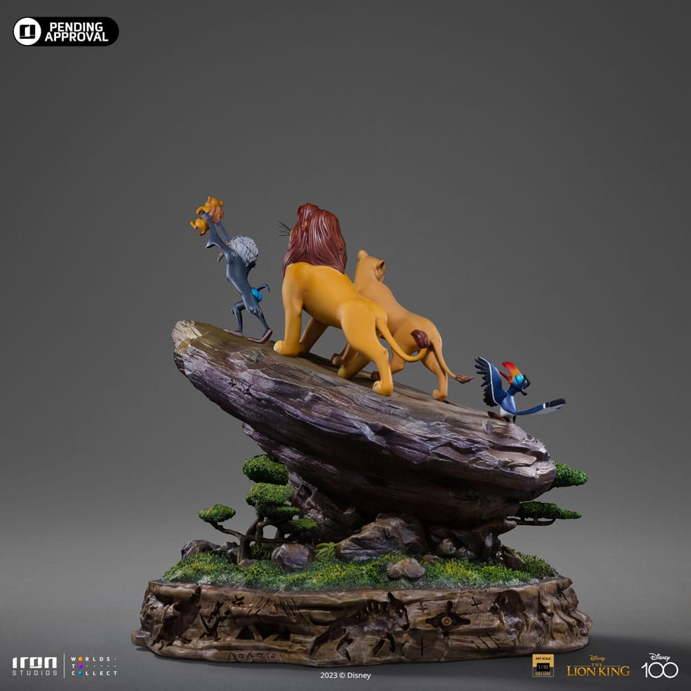 Disney Estatua 1/10 Deluxe Art Scale El rey león 34 cm