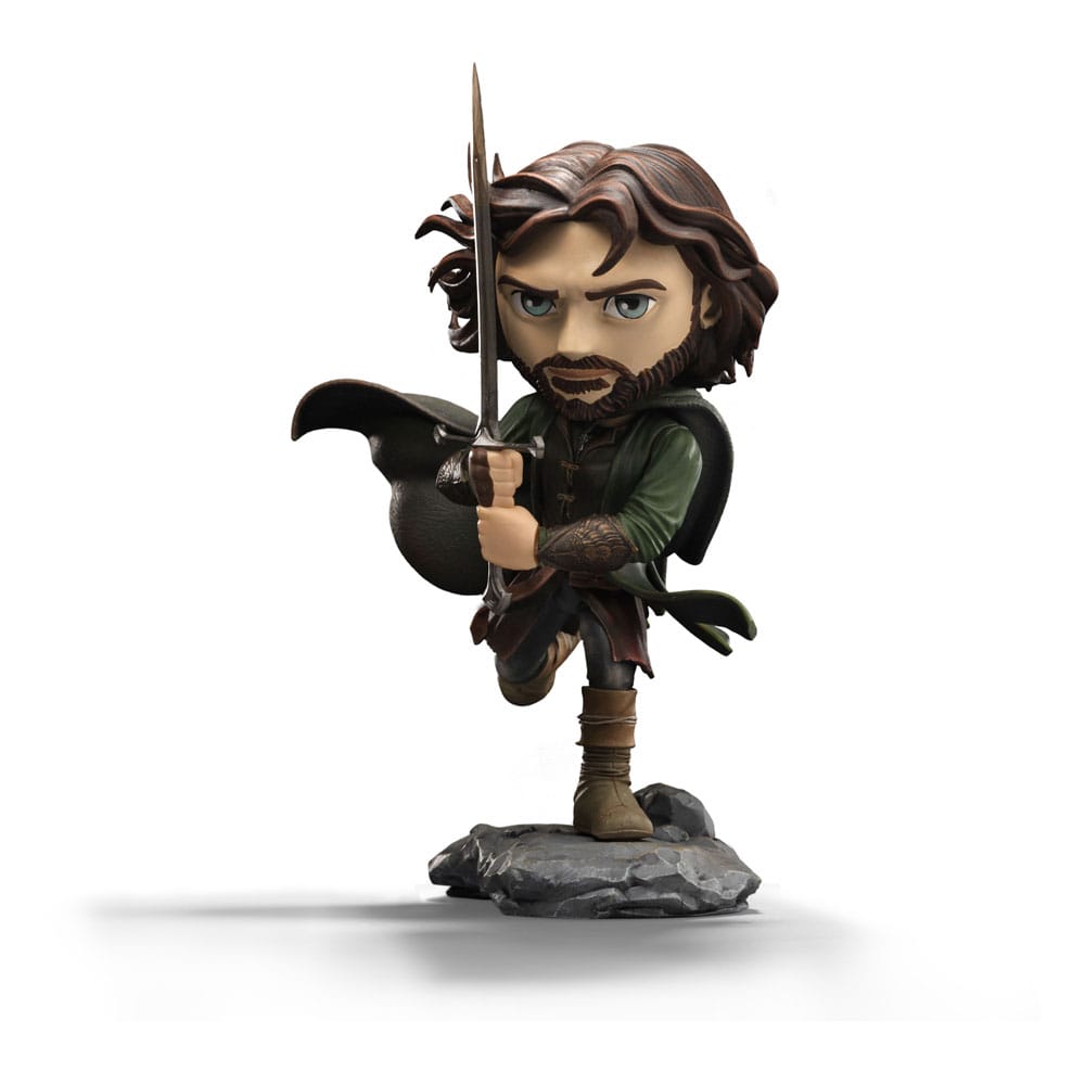 El Señor de los Anillos Minifigura Mini Co. PVC Aragorn 17 cm