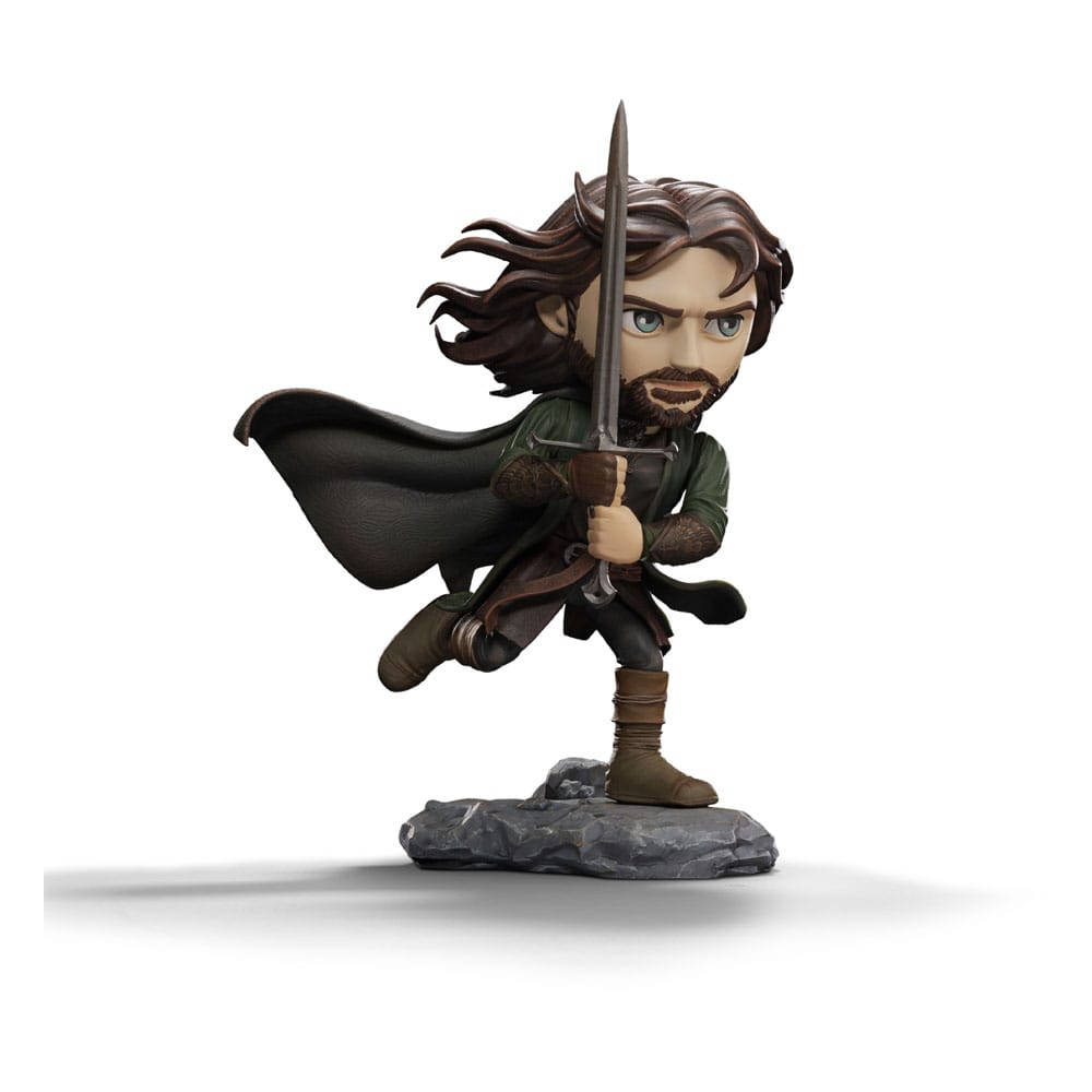 El Señor de los Anillos Minifigura Mini Co. PVC Aragorn 17 cm