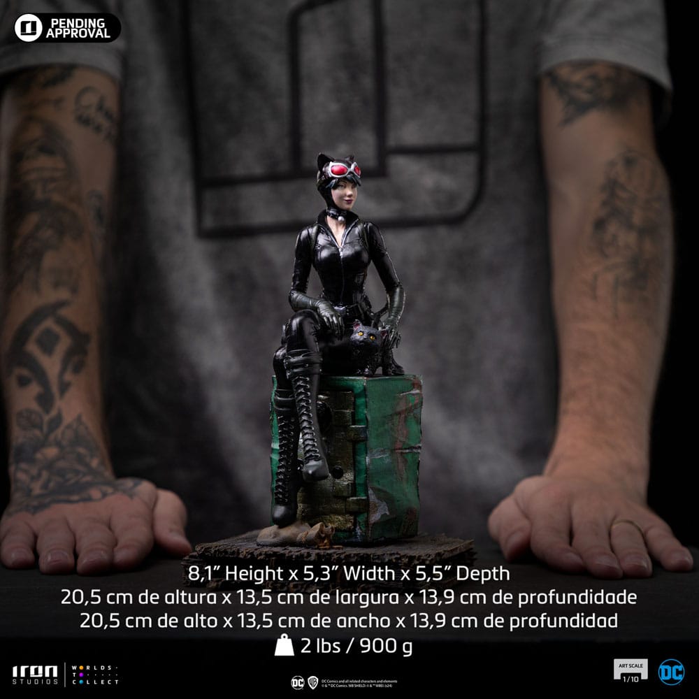 DC Comics Estatua 1/10 Art Scale Catwoman (Gotham City Sirens) 21 cm