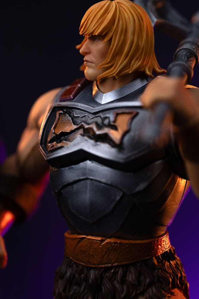 Masters of the Universe Estatua 1/10 Art Scale He-Man Battle Armor Version heo Exclusice 23 cm - Z POP Toys