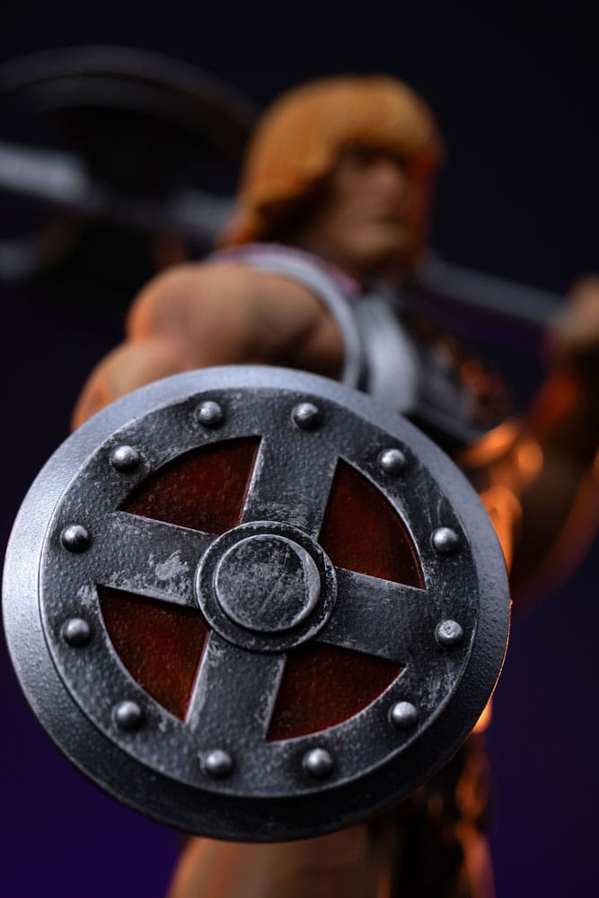 Masters of the Universe Estatua 1/10 Art Scale He-Man Battle Armor Version heo Exclusice 23 cm - Z POP Toys