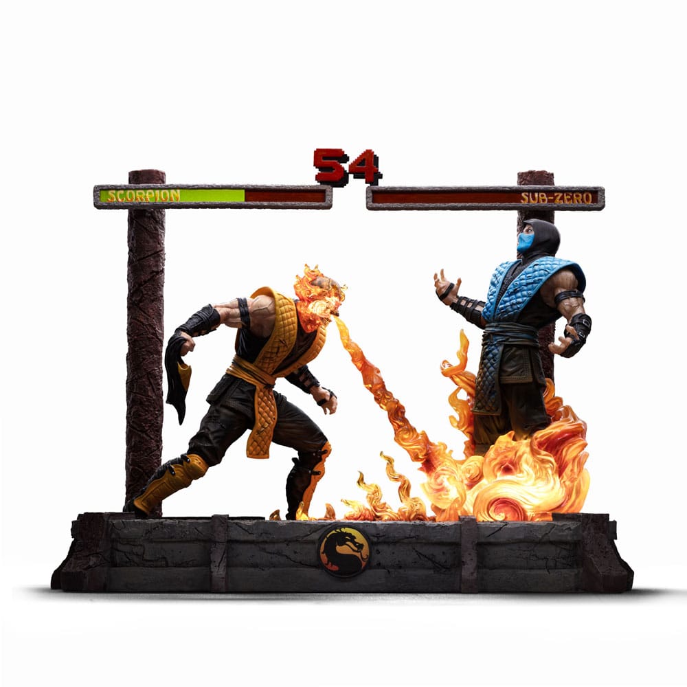 Mortal Kombat Estatua 1/10 Deluxe Art Scale Scorpion Fatality 27 cm - Z POP Toys